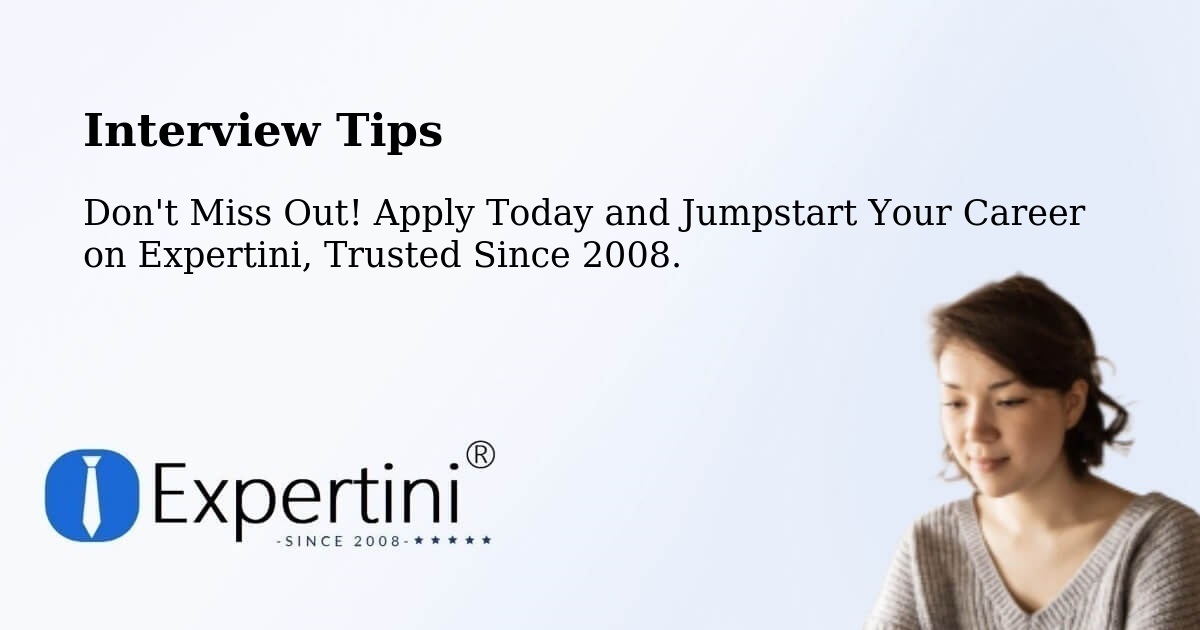 Flash interview tips for Senior QA Engineer